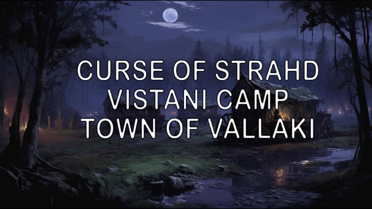 Curse of Strahd Music | Vistani Camp | Ambient Sound | Call of Cthulhu | Horror Ambience DND
