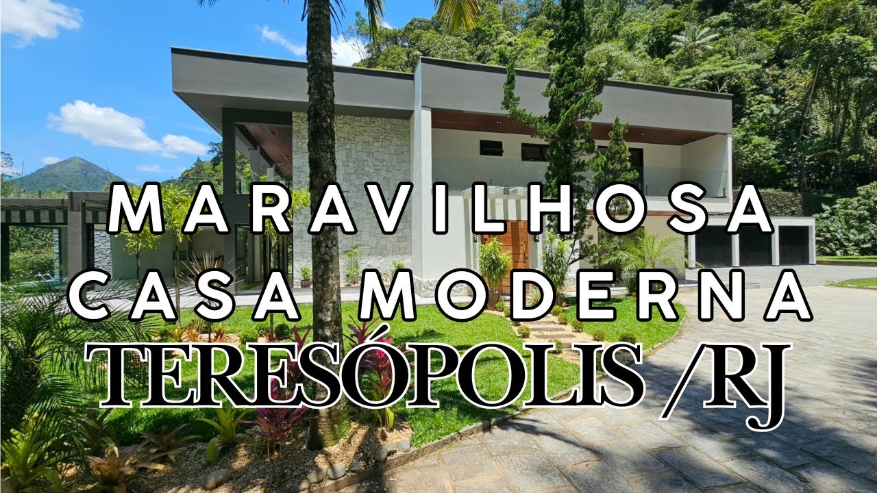 MARAVILHOSA CASA NO CONDOMÍNIO DO LAGO, COMARY TERESOPOLIS/RJ.