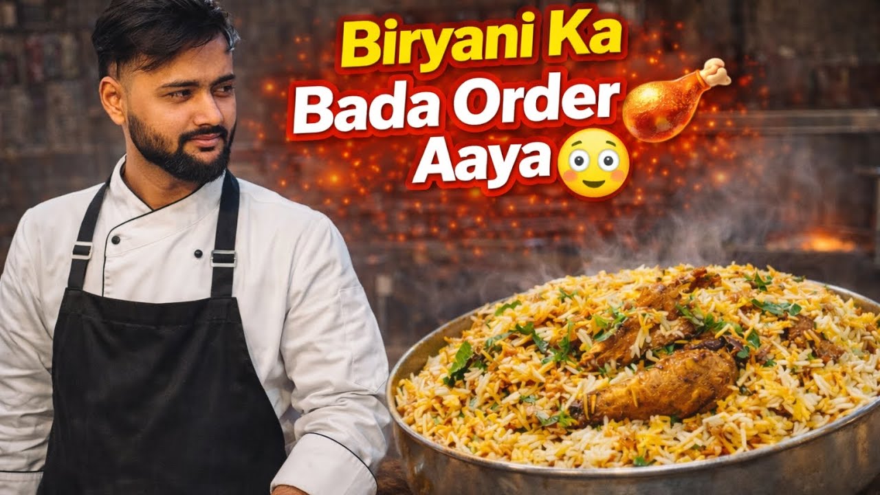 Biryani Ka Bada Order Aaya 😳 | Hotel Kitchen Me Full Busy Day | Mumbai Vlog