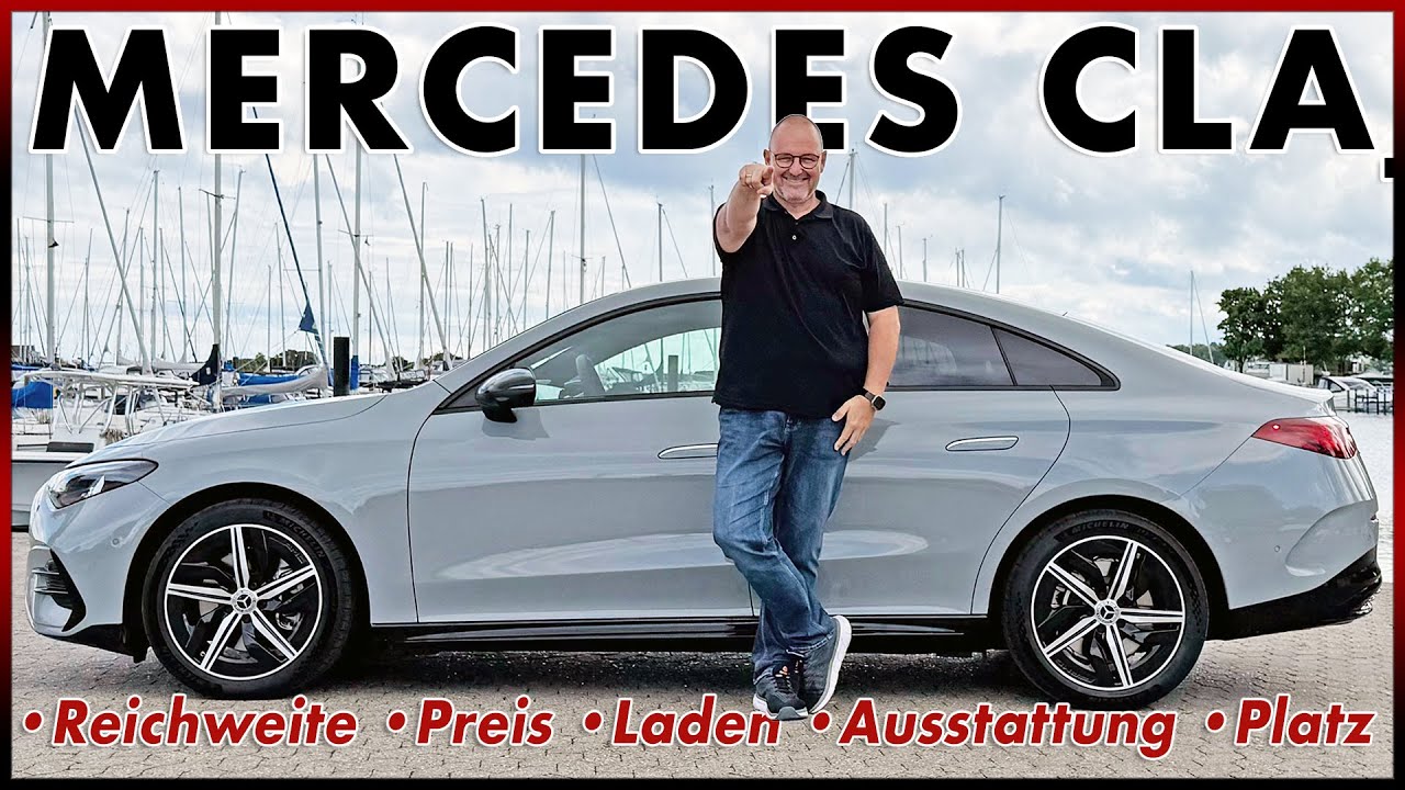 Mercedes-Benz CLA 350 4MATIC Elektrisch - Das Coupé mit Elektroantrieb im Test | Review Deutsch 2025
