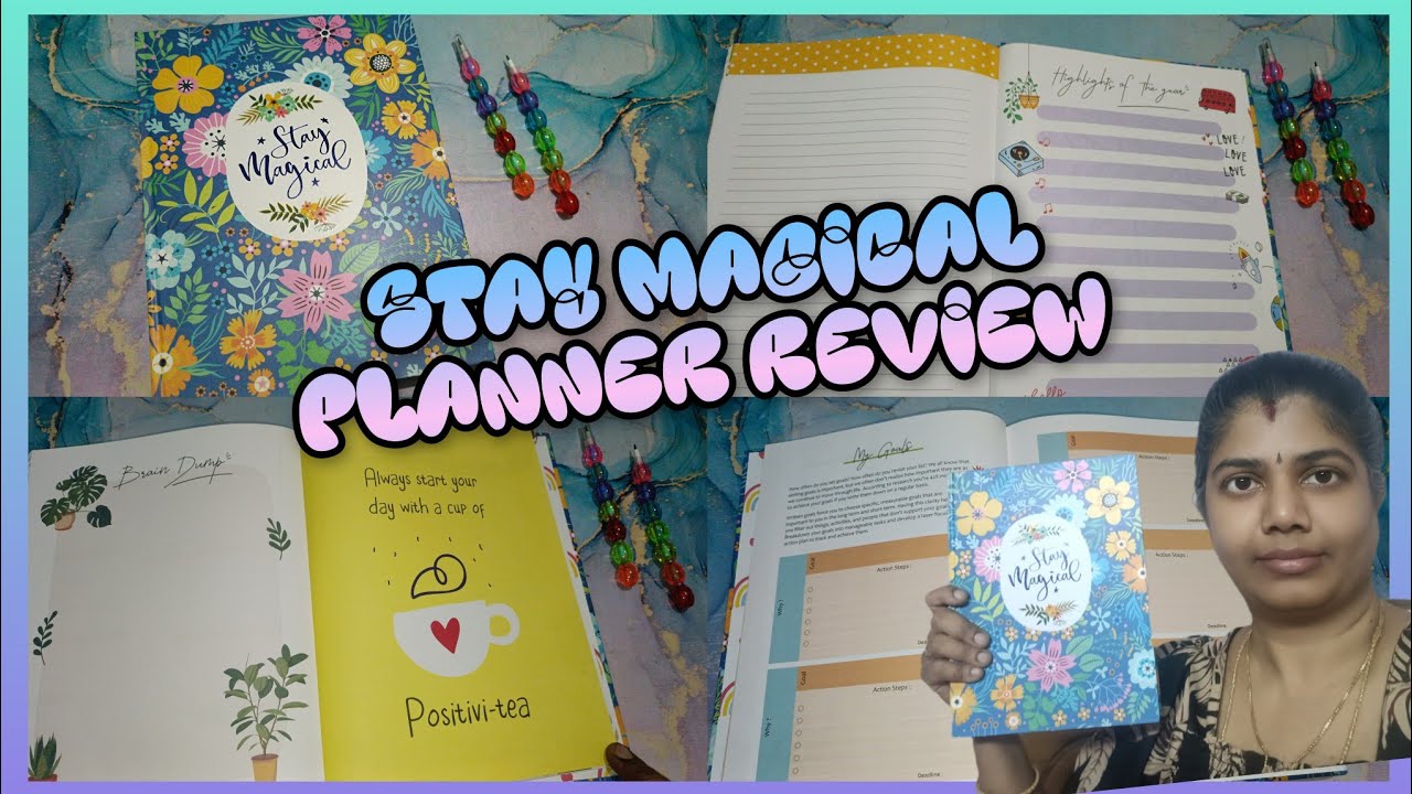 Stay Magical Undated Planner Review & Flip Through 