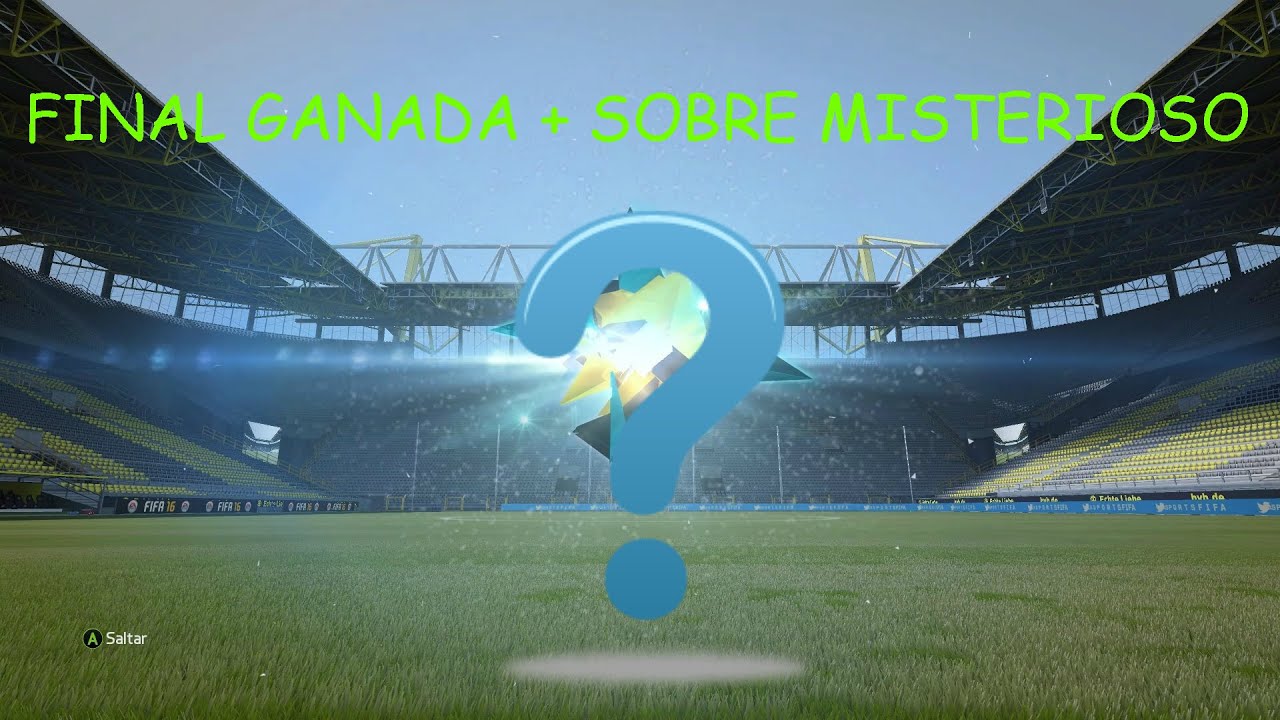 FIFA 16 / ENSEÑANDO PLANTILLA FRANCESA 30K + FINALDE TORNEO + SOBRE MISTERIOSO