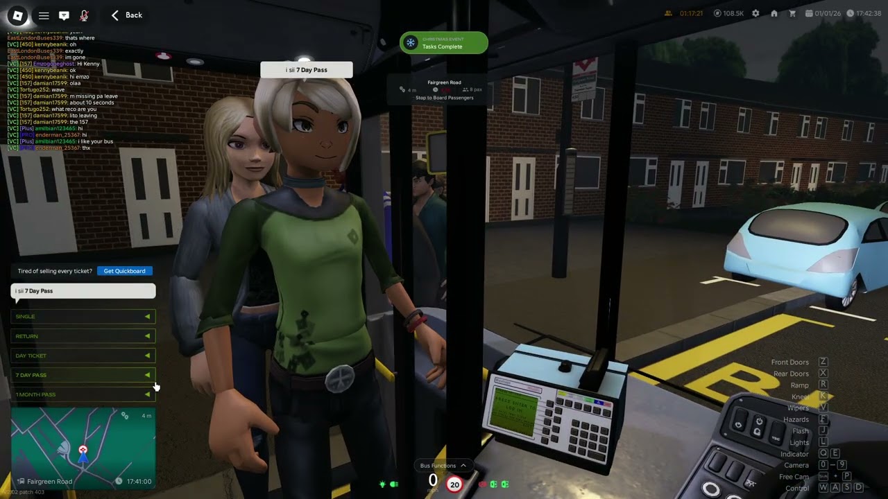 450 Bus Route | Croydon Roblox