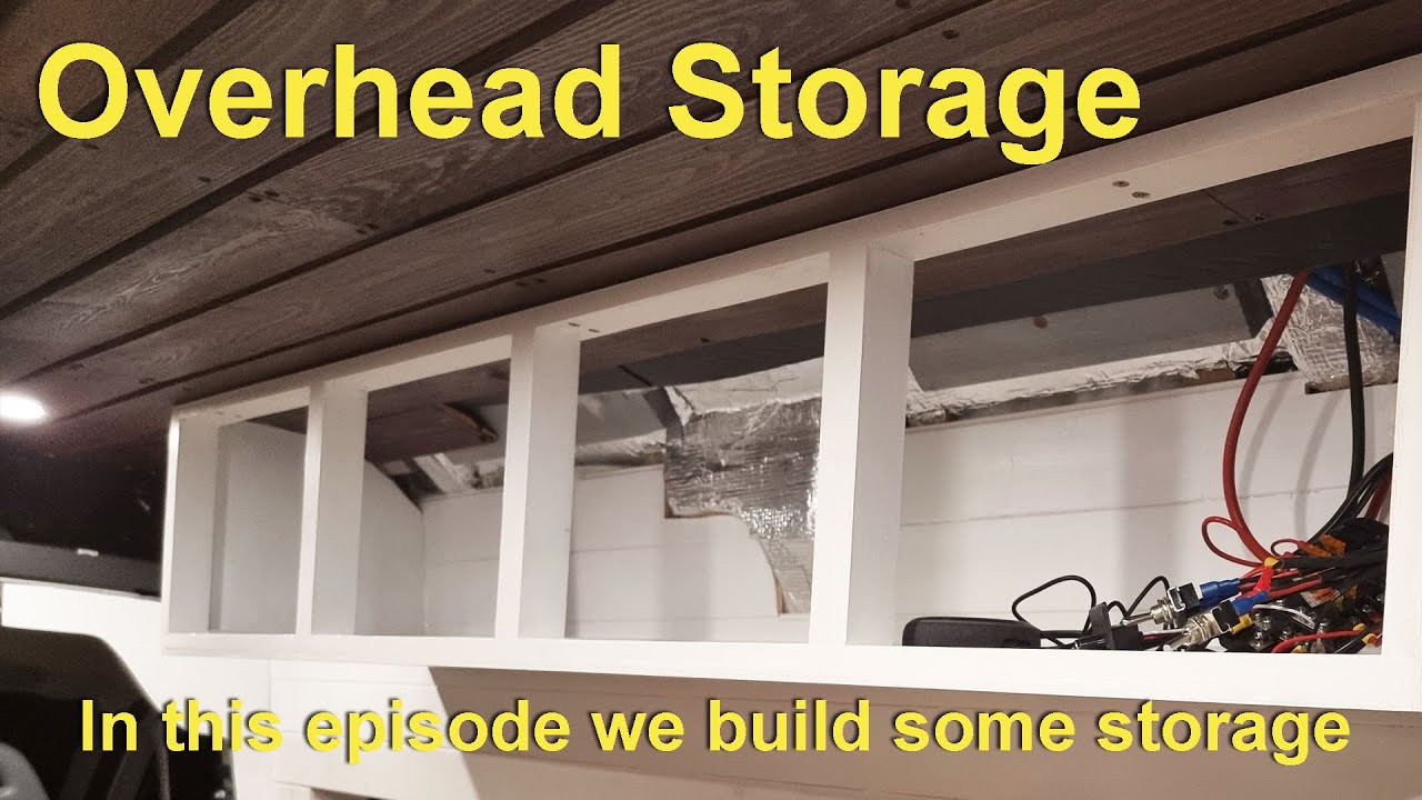 Overhead storage - Peugeot Boxer / Relay/Ducato/Promaster - Camper Van Conversion | EP15