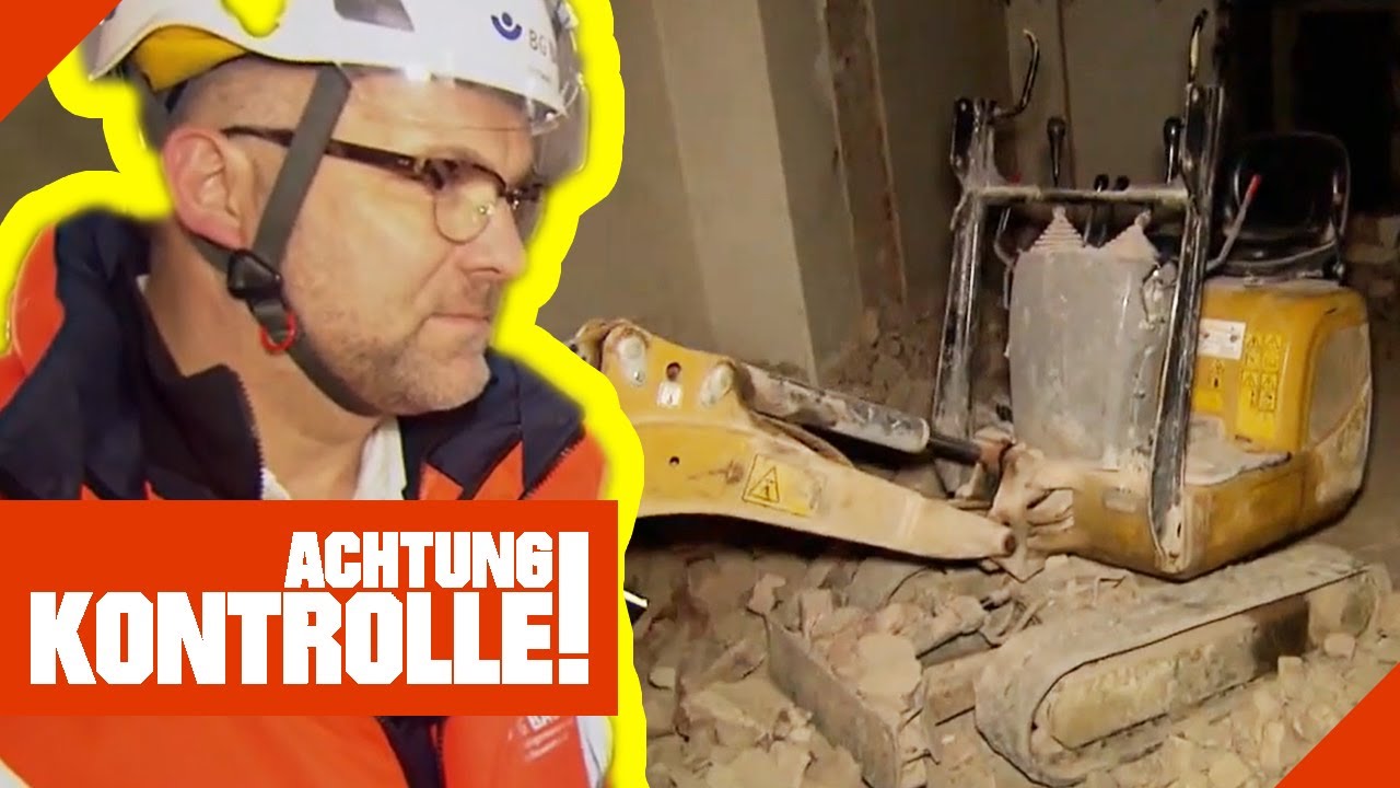 10.000 € Strafe? Baufirma missachtet BG Bau Kontrolle! | Achtung Kontrolle | Kabel Eins