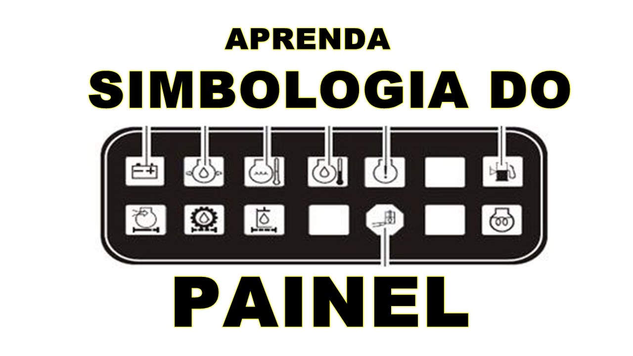 SIMBOLOGIA BÁSICA DO PAINEL DAS MÁQUINAS PESADAS