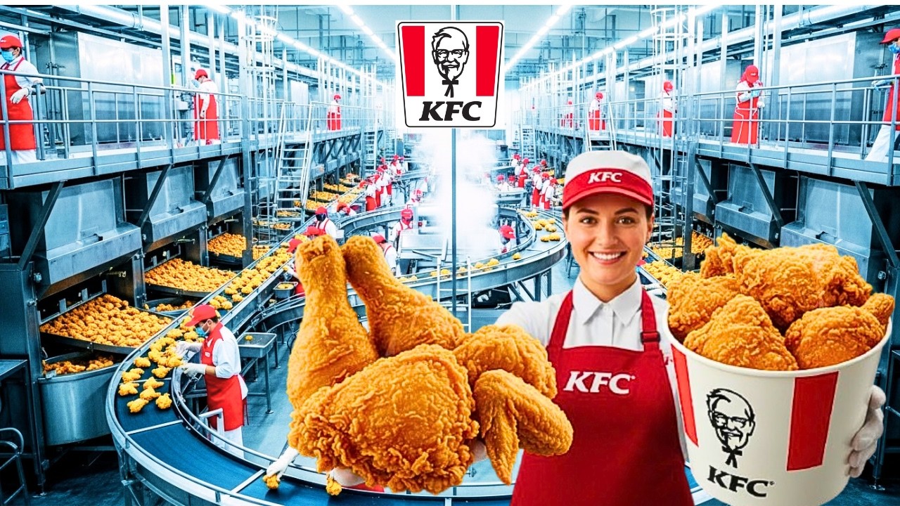 How KFC Makes Millions of Fried Chicken Every Day
