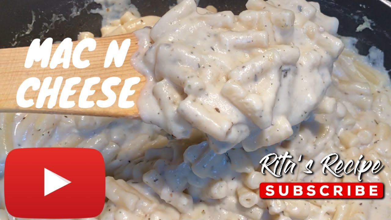 MAC N CHEESE / EASY RECIPE / SHOW IN UNDER 5 MINUTES!! / Rita's Recipe