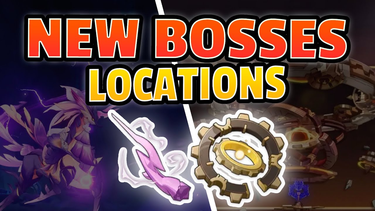 NEW 4.1 BOSSES LOCATIONS !!!   | Genshin Impact