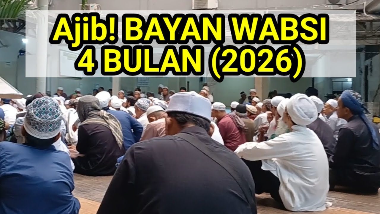 BAYAN WABSI 4 BULAN TERBARU PALING AJIB