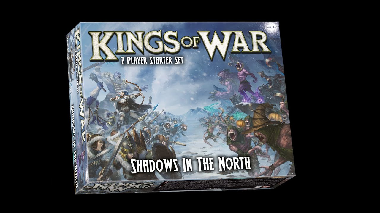 Building the Kings of War Shadows in the North Starter Set