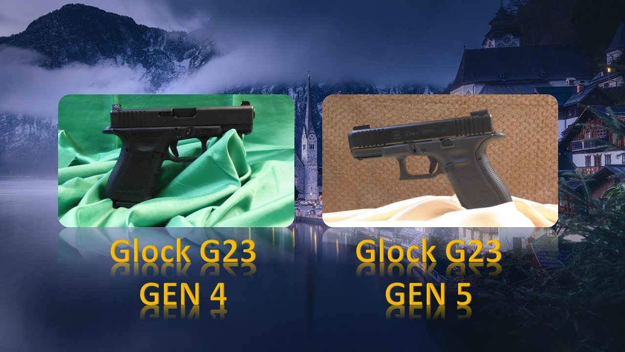 Glock G23G4 vs. G23G5