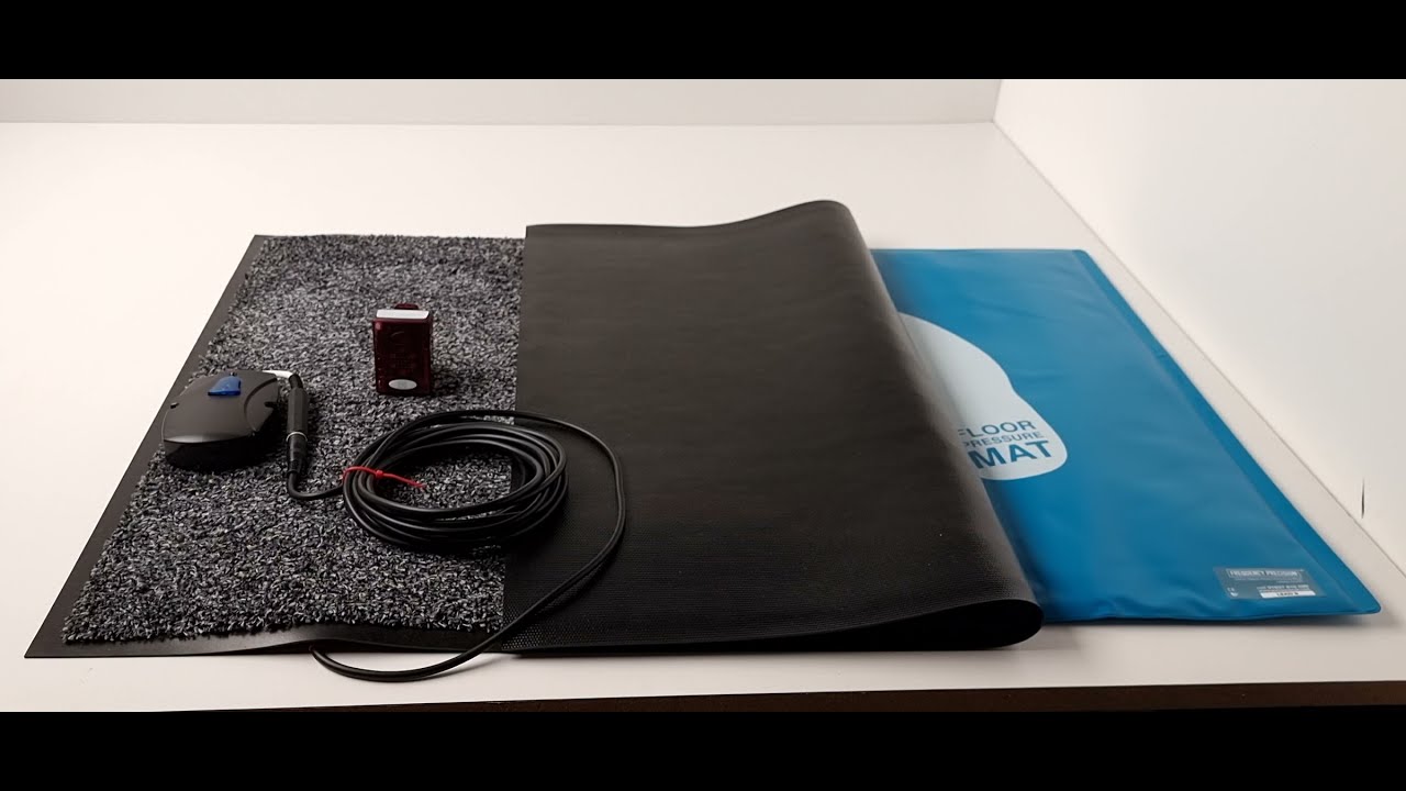 Frequency Precision Wireless Floor Pressure Mat & Pager Set