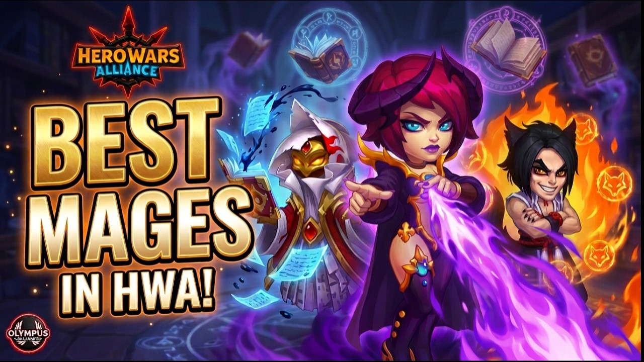 Лучшие маги меты: ТОП-5 героев для прокачки прямо сейчас! Hero Wars Alliance!