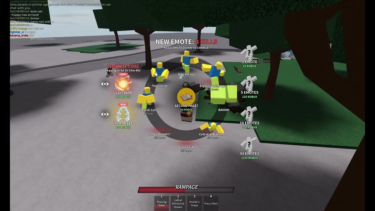 Playing Tsb