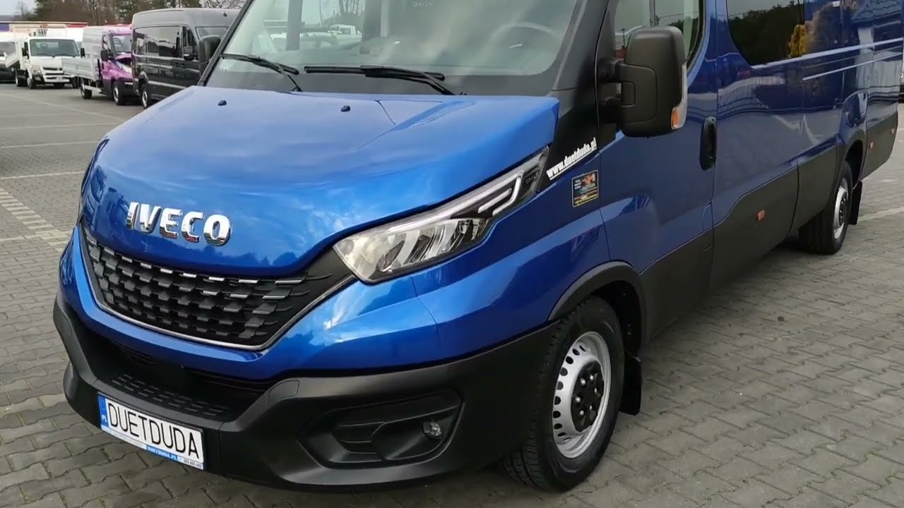 IVECO DAILY 35C18 Hi-Matic  Doka 7-Osobowy Max 2019r Bogato Wyposażony  duetduda.pl