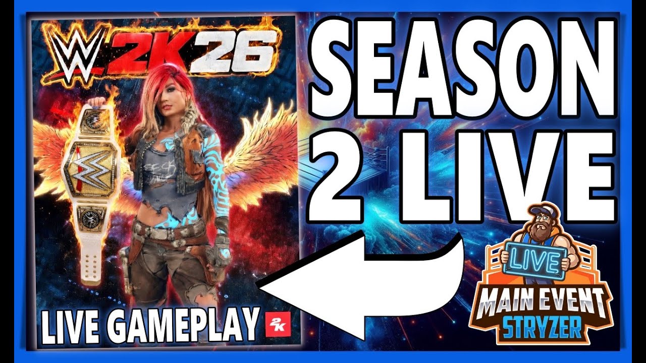 Checking Out Season 2 & Patch 1.08 Live In WWE 2K26
