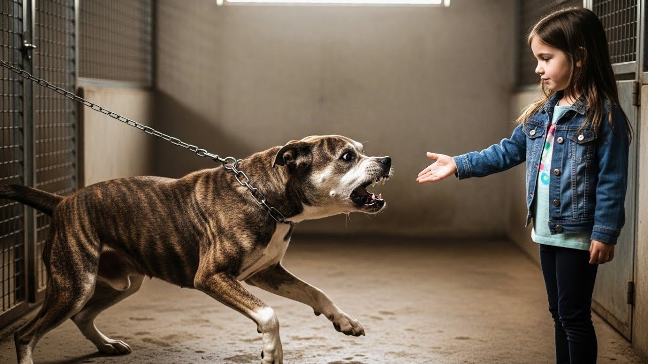 Nobody Could Touch This Very Aggressive Hound—Until A Little Girl Changed Everything…
