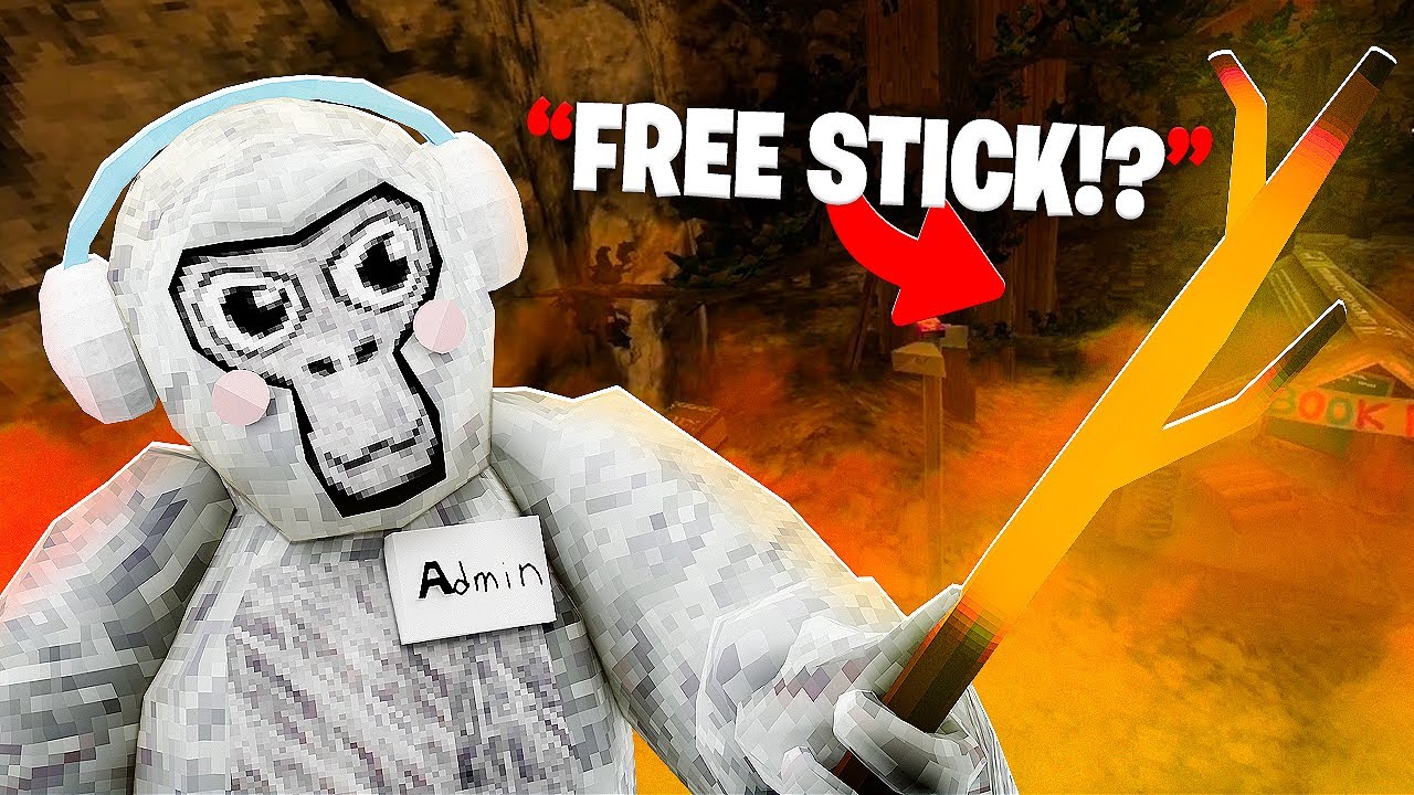 MY Gorilla Tag Copy Has FREE STICK FREE FINGERPAINTER AND EVERY COSMETIC, ALL FOR FREE 🤯