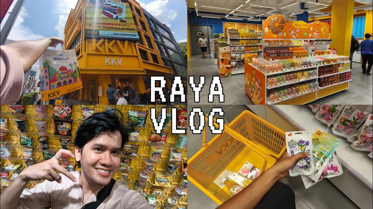 KKV BUKTI BINTANG SHOPPING VLOG | VLOG SHOPPING RAYA DI KKV BUKTI BINTANG | SHOPPING ALONE VLOG