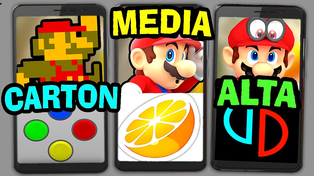 TODOS los Juegos de MARIO para Android según tu GAMA 📱🔥 ¡Baja, Media y Alta!