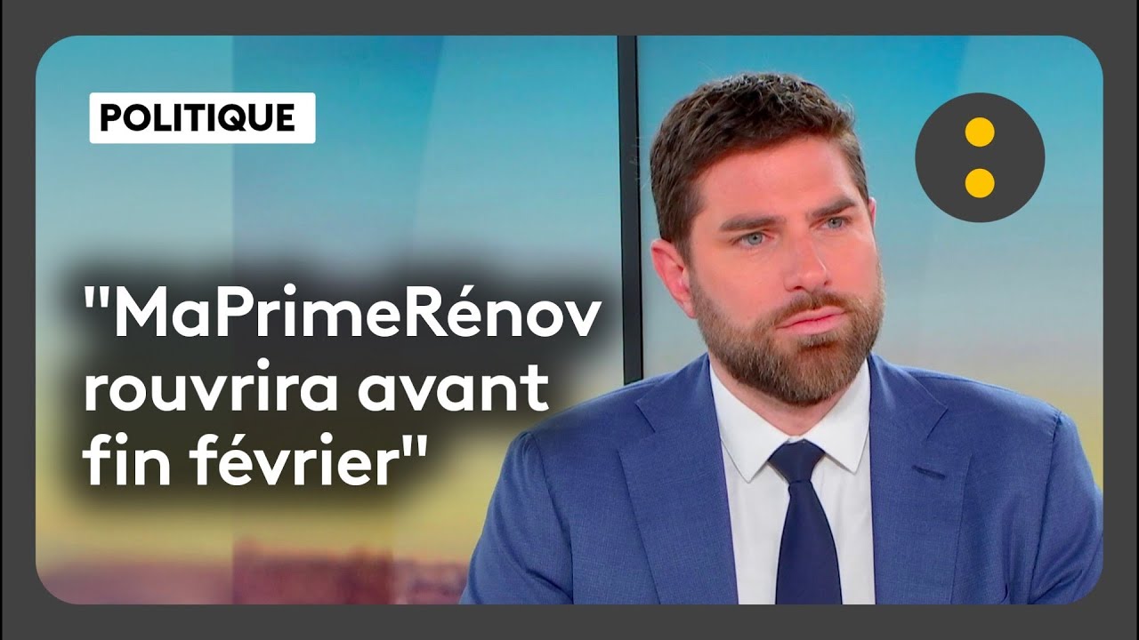 Vincent Jeanbrun, ministre du Logement, est l'invité de La politique s'éclaire