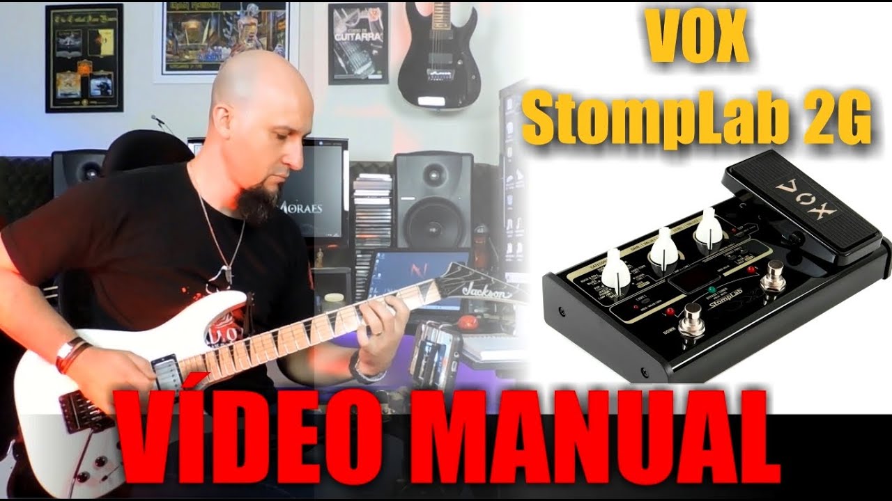 VOX StompLab 2G VÍDEO MANUAL e Review EM PORTUGUÊS. Pequena no tamanho grande na qualidade!