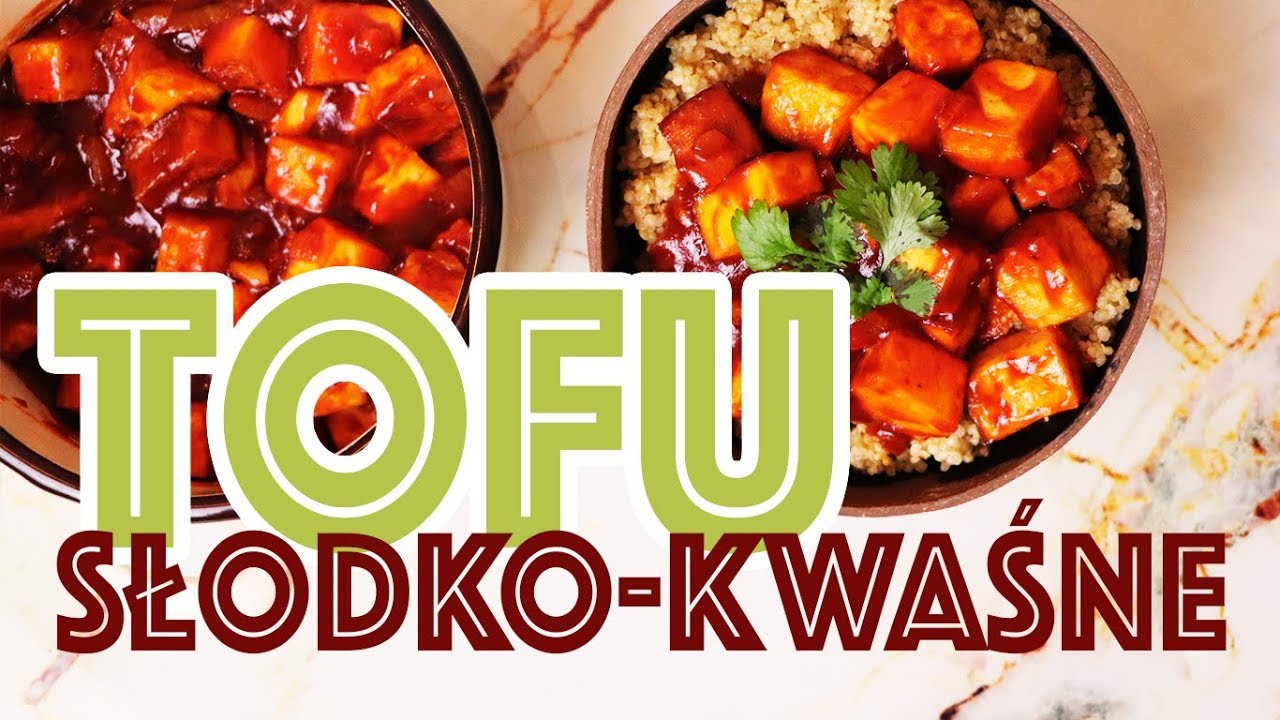 TOFU SŁODKO-KWAŚNE - przepis na TOFU w sosie słodko-kwaśnym | Savory or Sweet