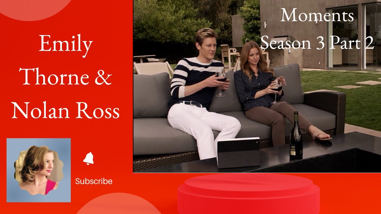 Emily Thorne and Nolan Ross moments 🌈 season 3 part 2