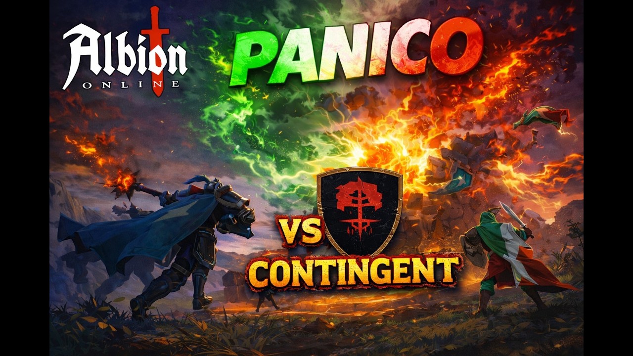 PANICO vs CONTINGENT – When Two Forces Collide  Albion Online PvP