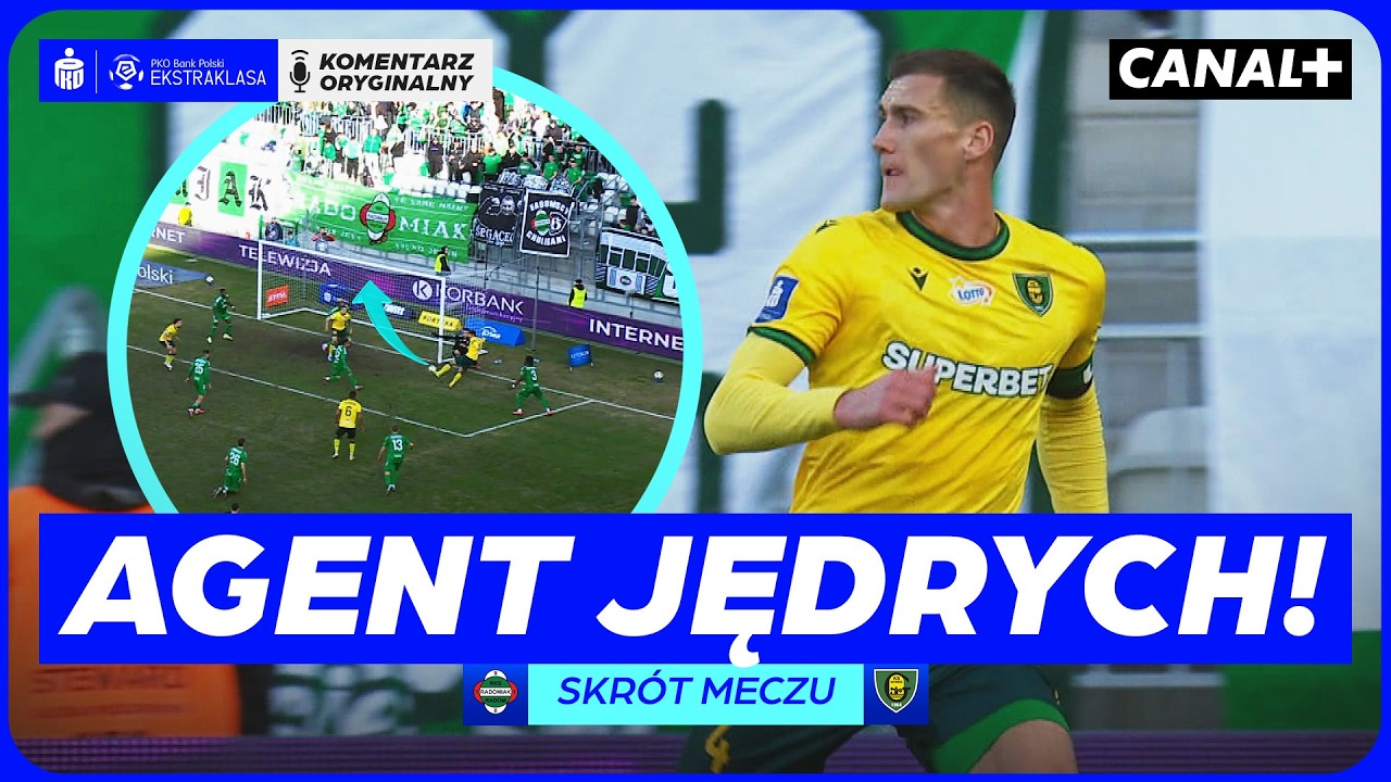 OBROŃCA OD ZADAŃ SPECJALNYCH! MISJA GIEKSY ZAKOŃCZONA POWODZENIEM! RADOMIAK – GKS, SKRÓT MECZU