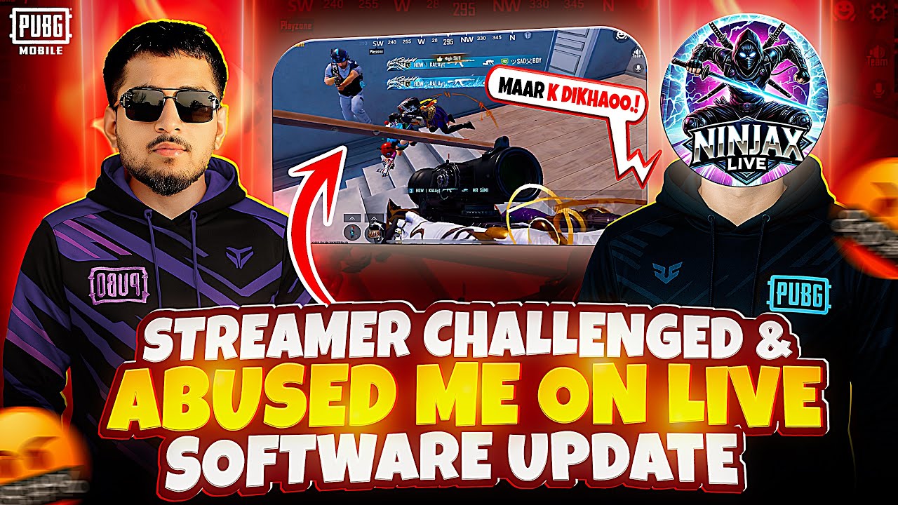 Streamer Challenge Me On Live Stream🤡|Sofware Update Of Abusers😎|HOW KALA YT