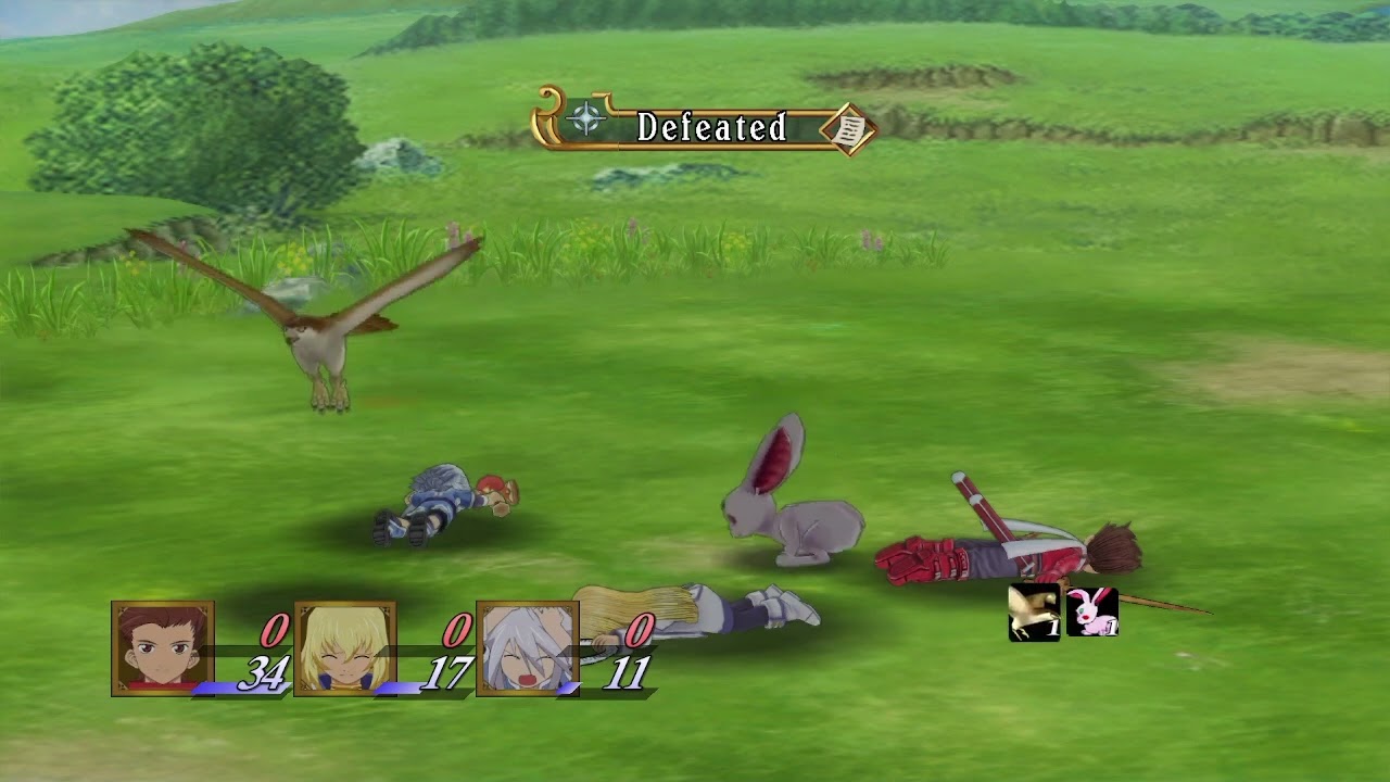 Tales of symphonia defeated/game over ost extended