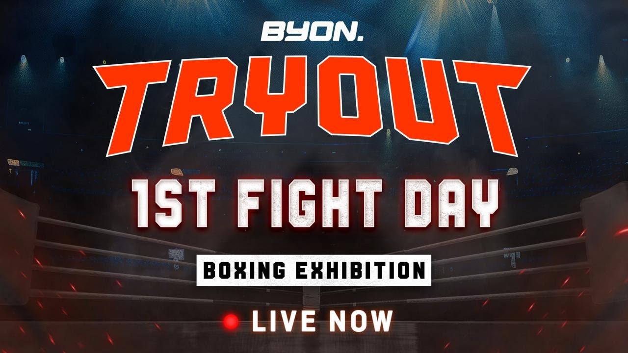 BYON COMBAT TRYOUT 2025 LIVE STREAMING! - BOXING MATCH