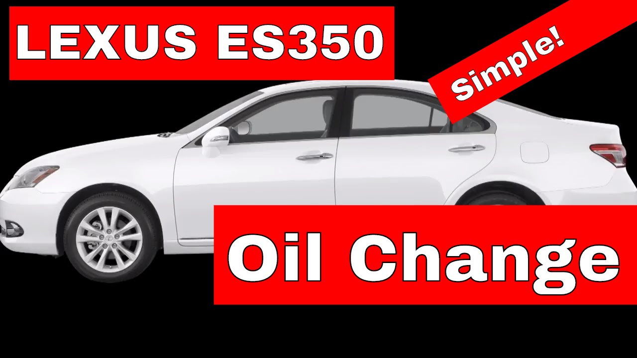 Lexus OIL and FILTER Cartridge CHANGE (ES350)---With Torque Settings!