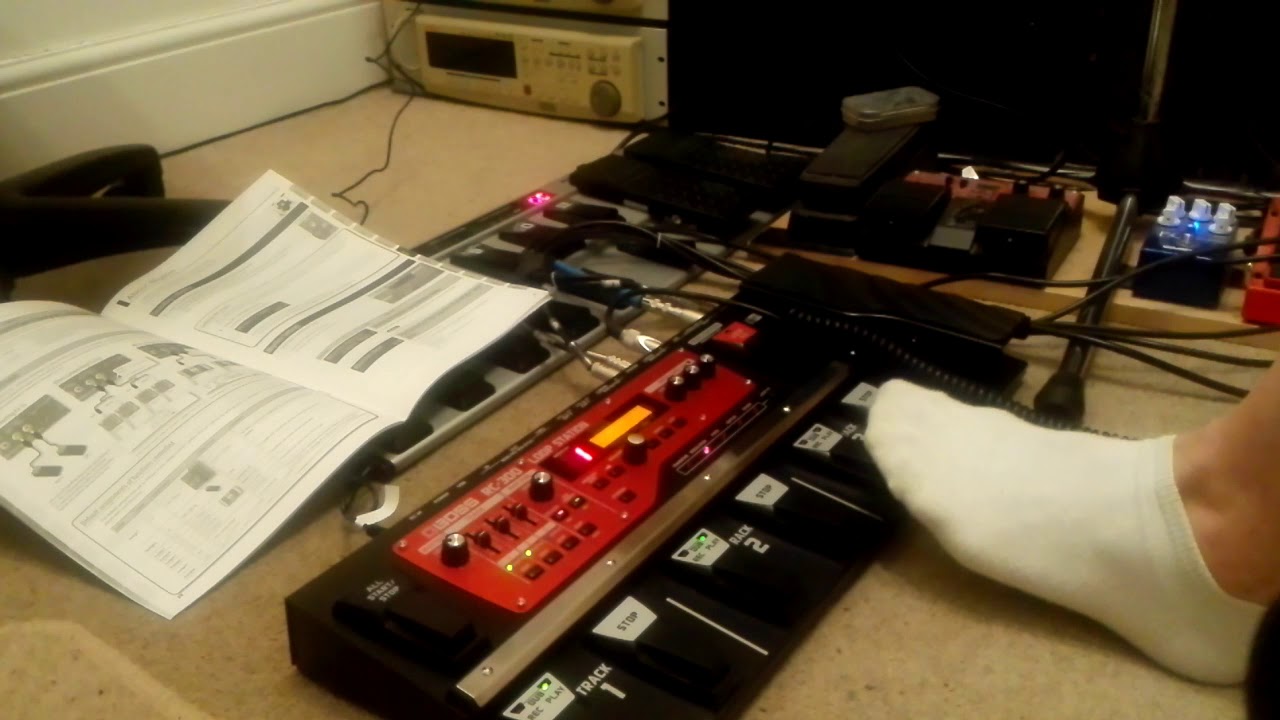 Boss RC300 looper demonstration