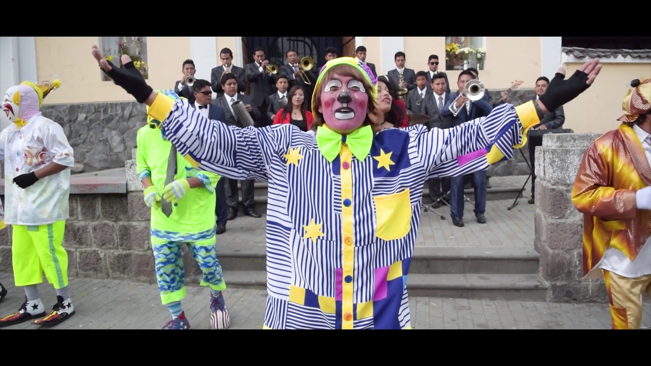 Los Payasitos  Colombianos FT La Dolorosa Banda Show_Mix Si Rumbo-Puñales (Video Oficial 4K )