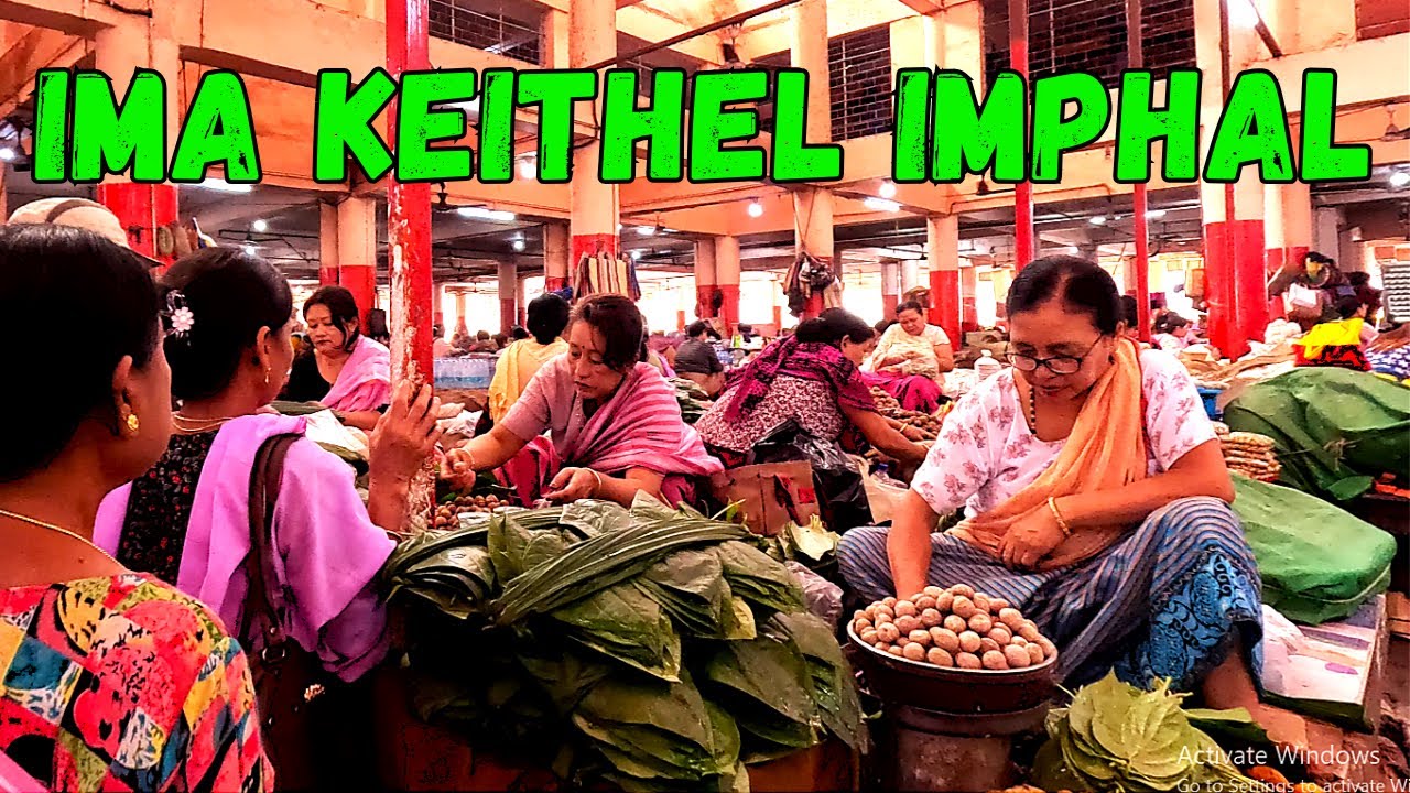 Only Market in The World Run By Women 👵 | Ima Market Imphal | Ima Keithel Manipur 🇮🇳