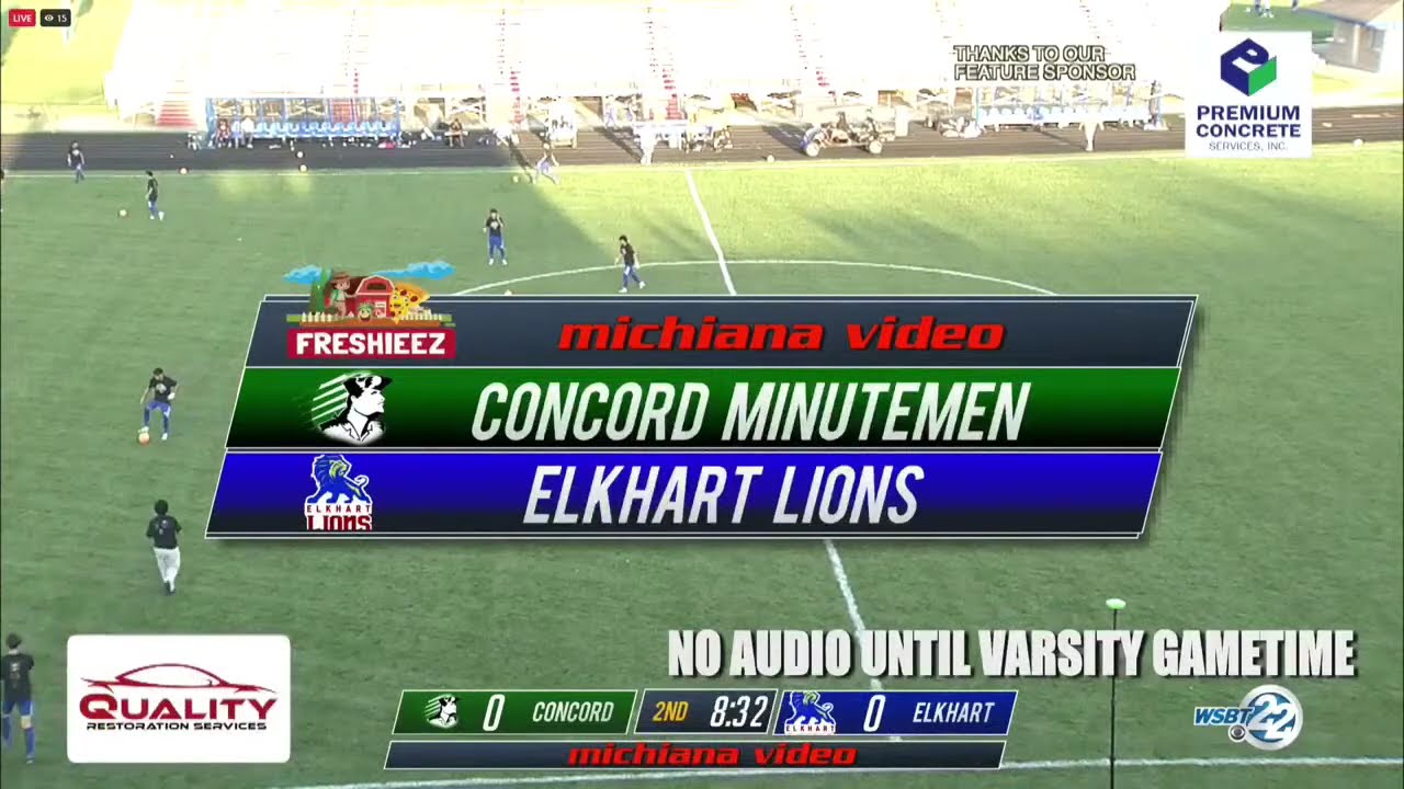 Elkhart  vs. Concord Soccer