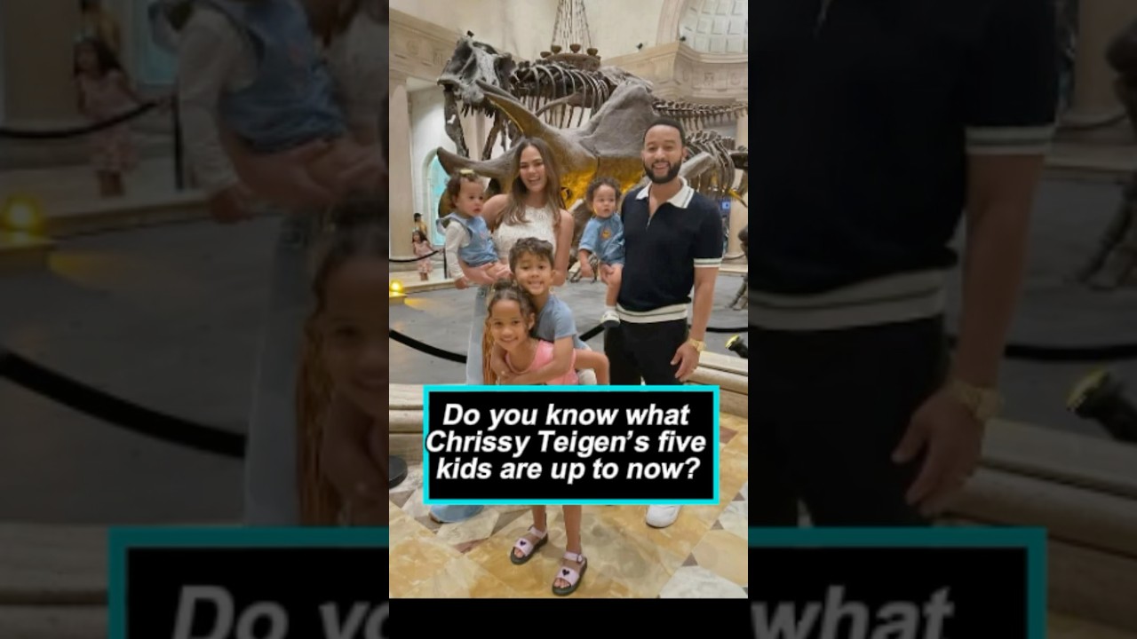 Do you know what Chrissy Teigen&rsquo;s five kids are up to now?#chrissyteigen#johnlegend