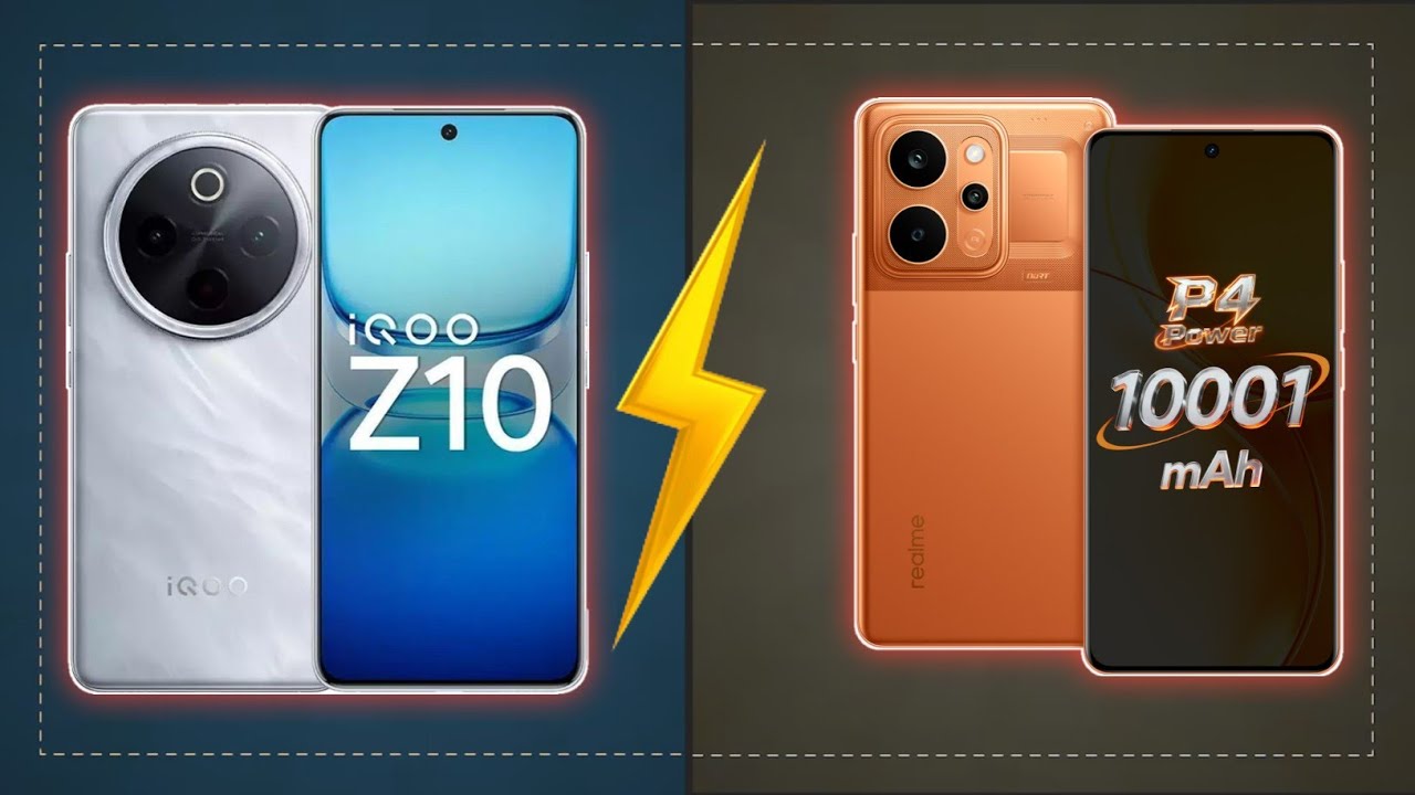 Full Comparison : iQOO Z10 Vs Realme P4 Power 