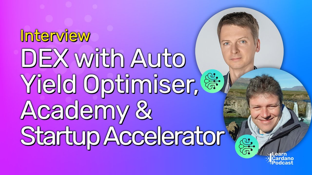 Genius Yield: Lars & Bartosz about Yield Optimiser DEX, ISPO & GeniusX