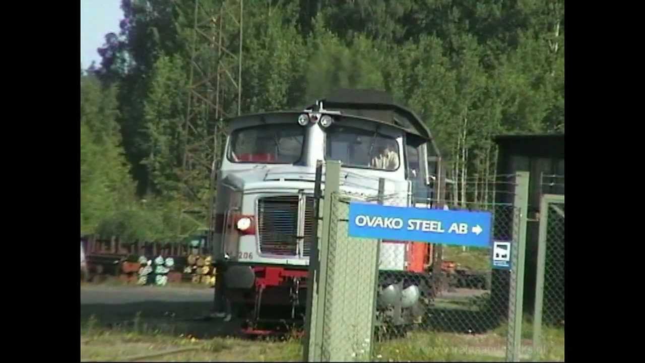 Freight trains in Bofors (Trains in Sweden in June 2005 part 8)