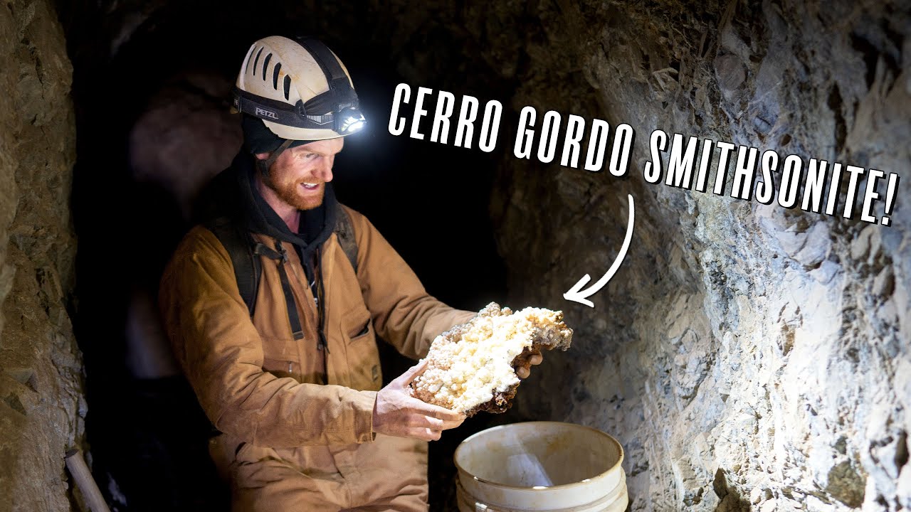 A Sketchy Mine Adventure In Search of Rare Smithsonite!