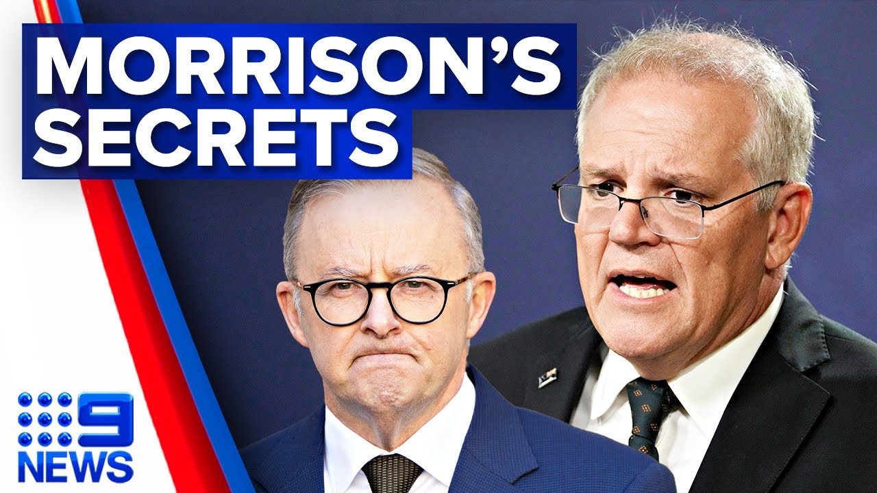 Scott Morrison facing calls to resign over reports of secret appointments | 9 News Australia