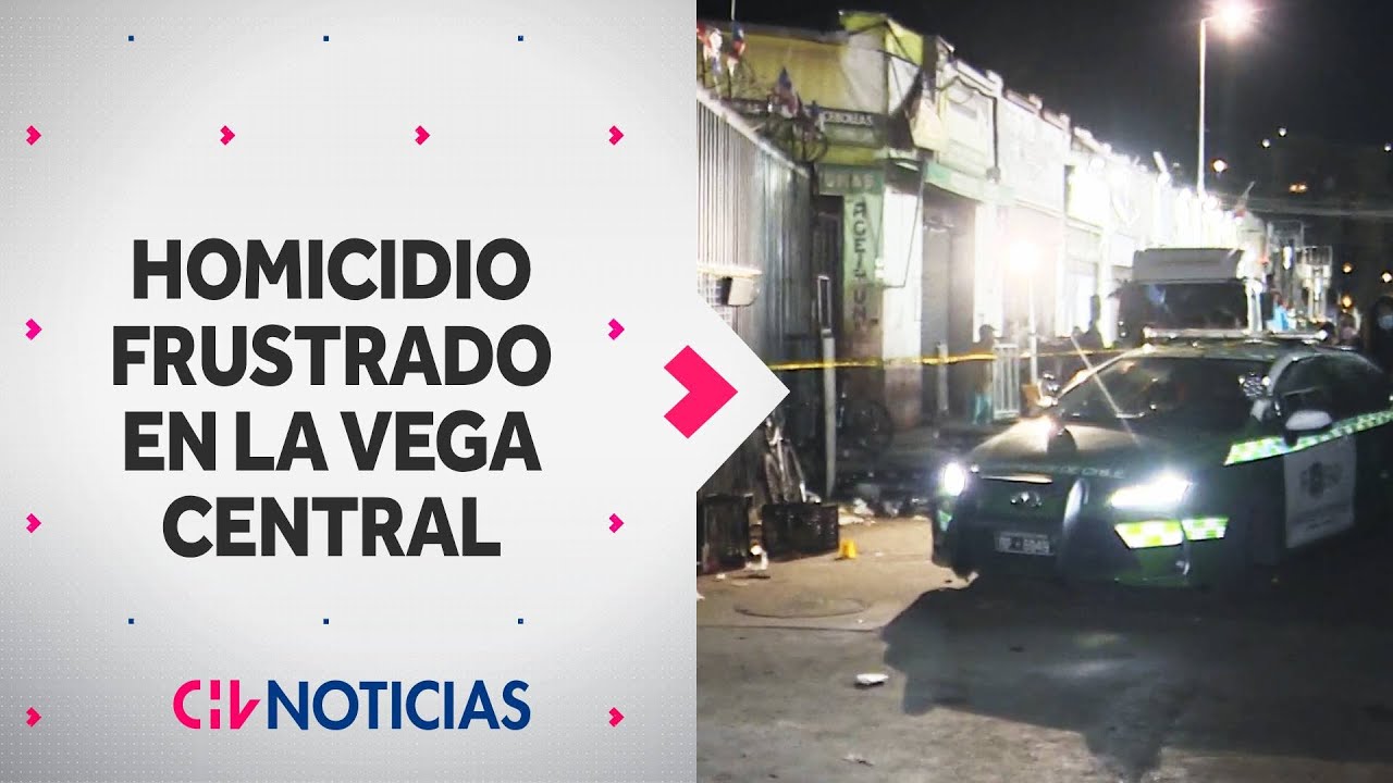 Hombre sobrevivió a ataque a disparos en La Vega Central: Fue asistido por Carabineros