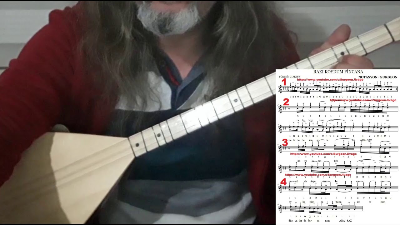 SOLFEJ V2 RAKI KOYDUM FİNCANA KISA SAP BAĞLAMA EKLEYEN SURGEON