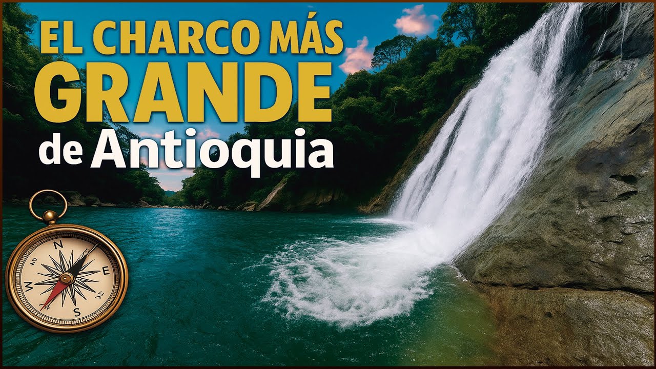 Nadé en el charco más GRANDE de Antioquia, ¿Peligroso? 🏊‍♂️
