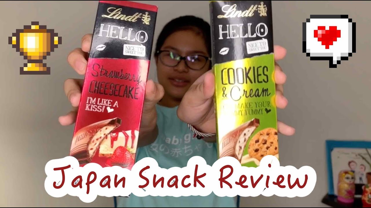 Japan Snack Haul | Lindt Cookies and Cream | Strawberry Cheesecake