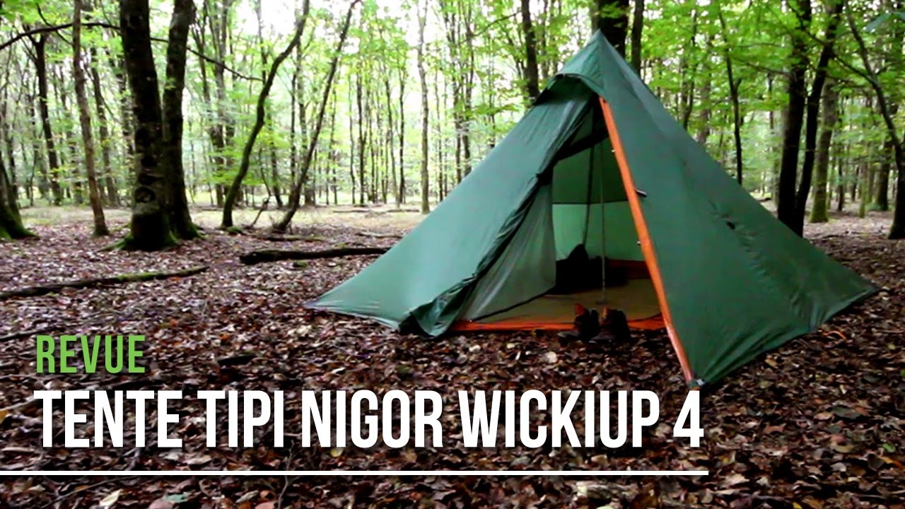 Revue de la Tente Tipi Nigor WickiUp 4